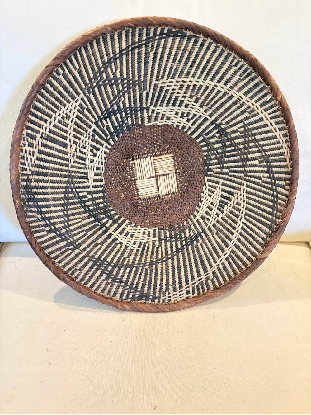 NEW Africa Woven Basket. Made by the Binga people of Zambia/Zimbabwe